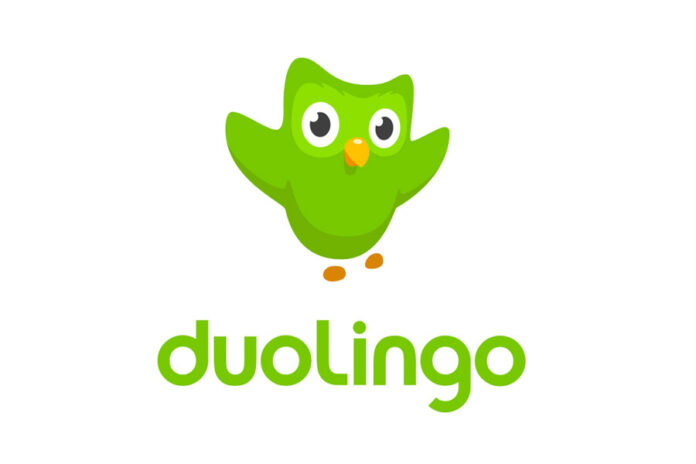 Логотип Дуолинго.