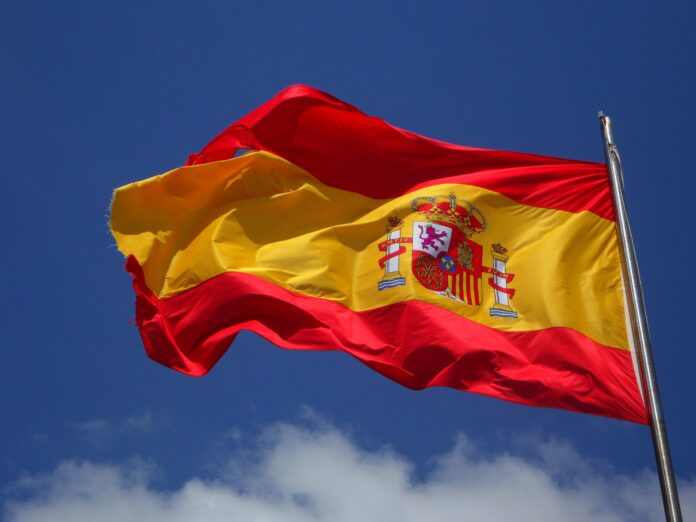 Spanish flag photo.